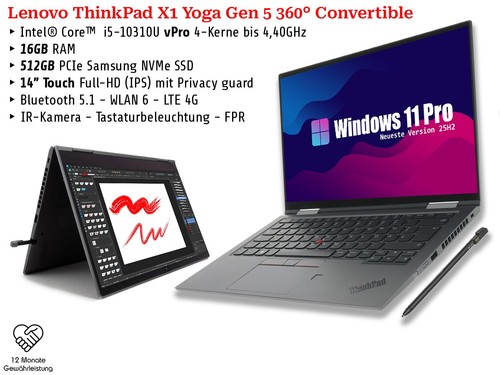 Lenovo thinkpad yoga gen - x1,