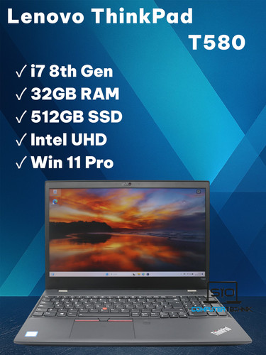 Lenovo thinkpad t580 8th - lenovo,