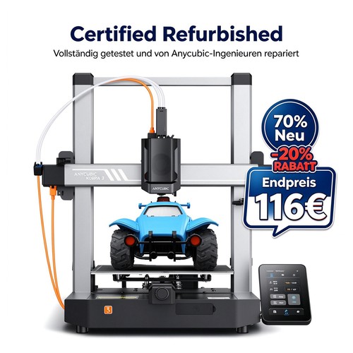 Refurbished anycubic kobra - refurbished, 3