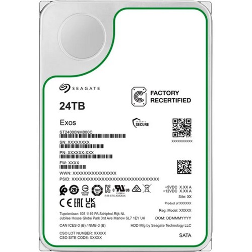 Seagate exos refurbished - tb,